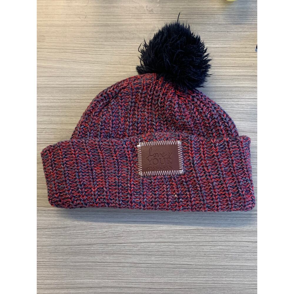 Love Your Melon Women's MLB Baseball Beanie Hat Pom Multicolor One Size